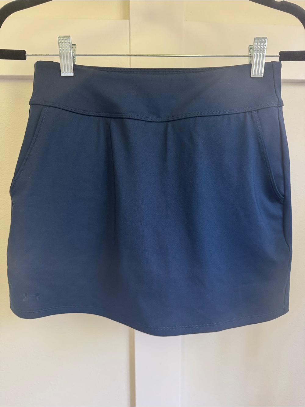 Under Armour Dark Blue Athletic Skort with Side Pockets